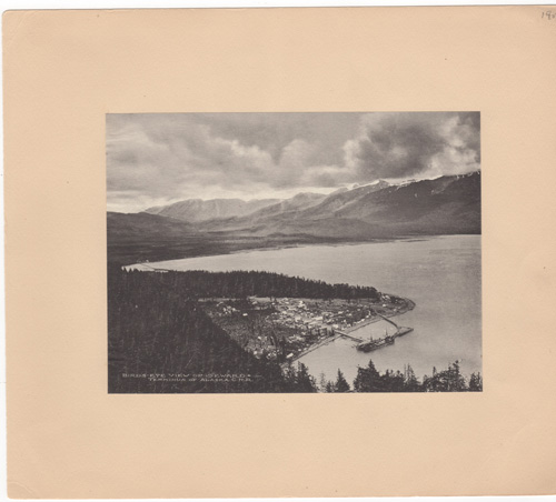 Birds-eye view of Seward – Terminus of Alaska C.P.R.